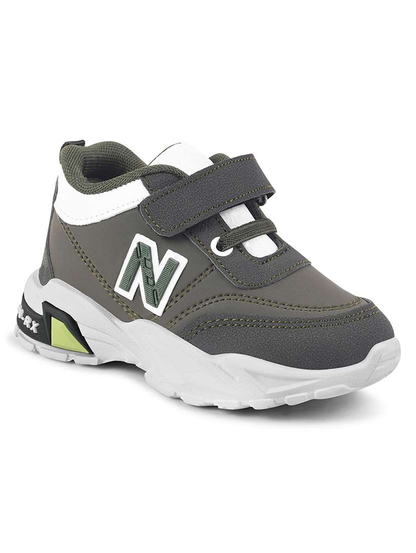 boys solid velcro sneaker - 21750898 -  Standard Image - 2