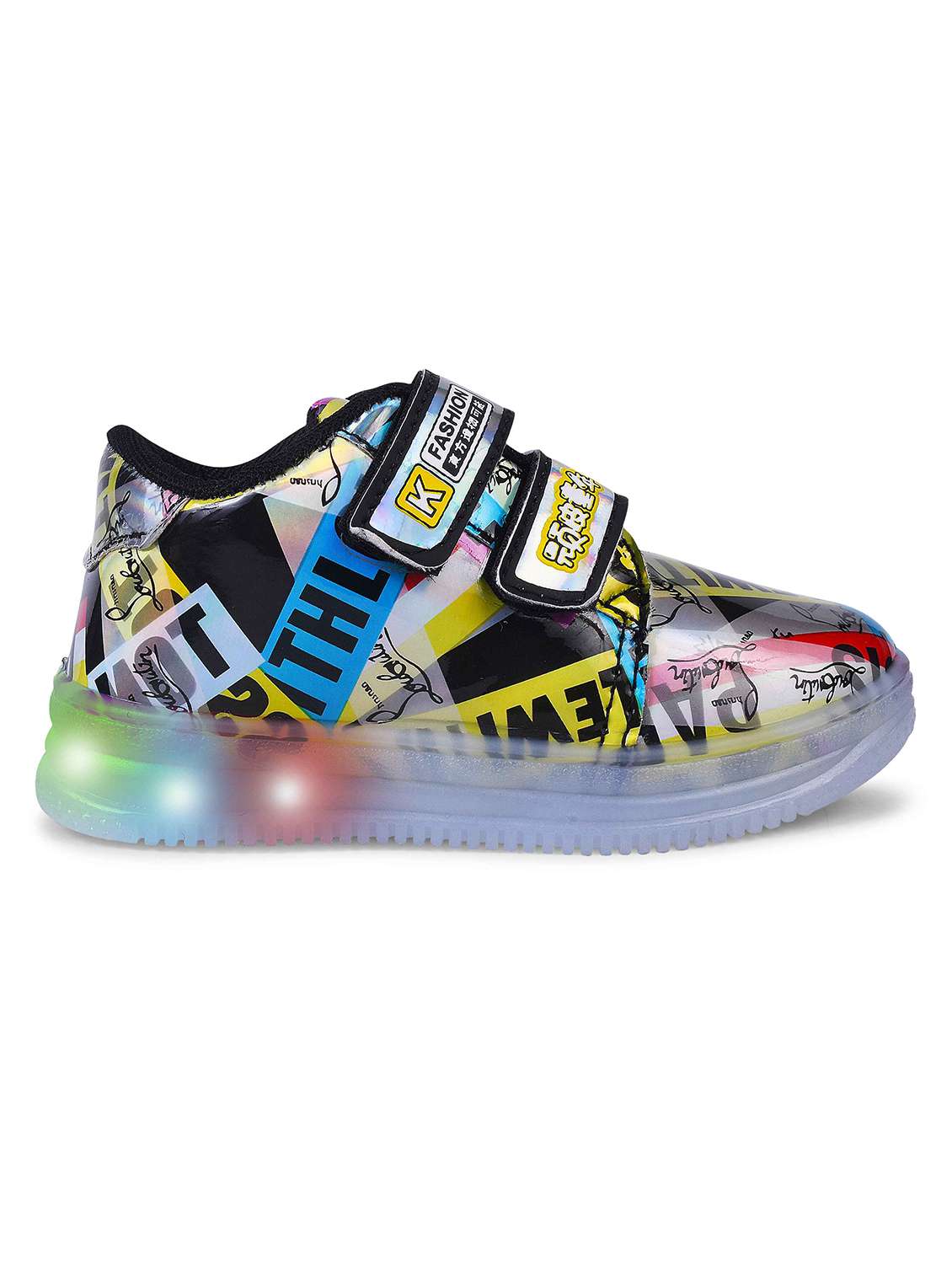 boys velcro led light-up sneaker - 21750910 -  Standard Image - 2