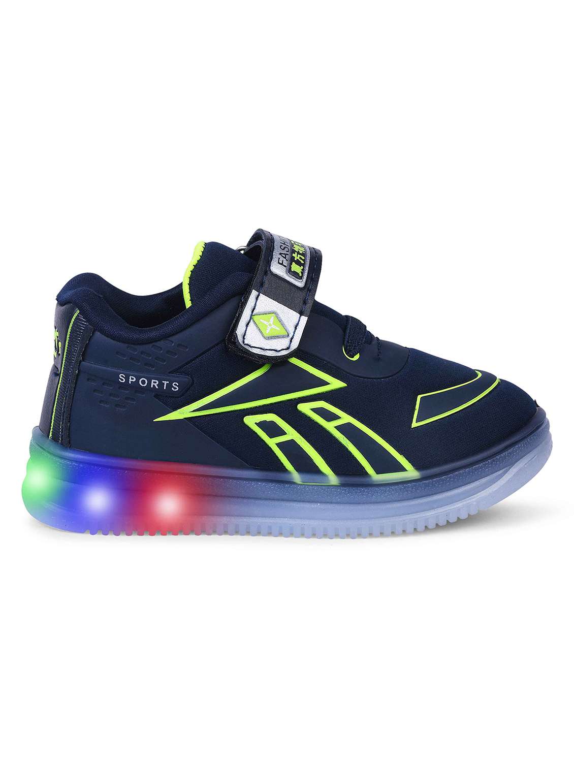 boys velcro led light-up sneaker - 21750913 - Standard Image - 2