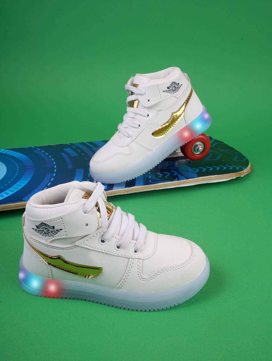 boys velcro led light-up sneaker - 21750917 - Zoom Image - 0