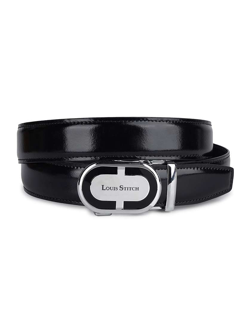 men black leather belt - 21761976 -  Standard Image - 2