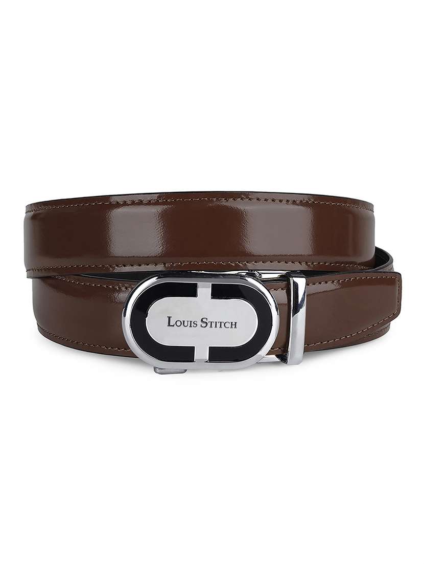 men brown leather belt - 21761982 -  Standard Image - 2