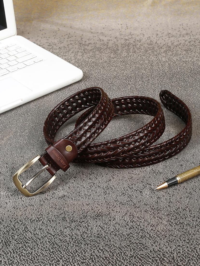 men textured pin buckle belt - 21761998 - Zoom Image - 0