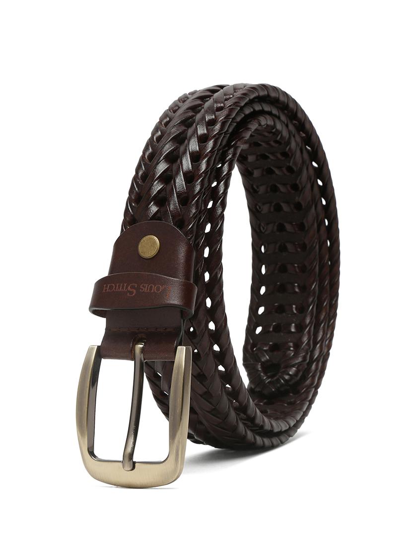 men textured pin buckle belt - 21761998 - Standard Image - 2