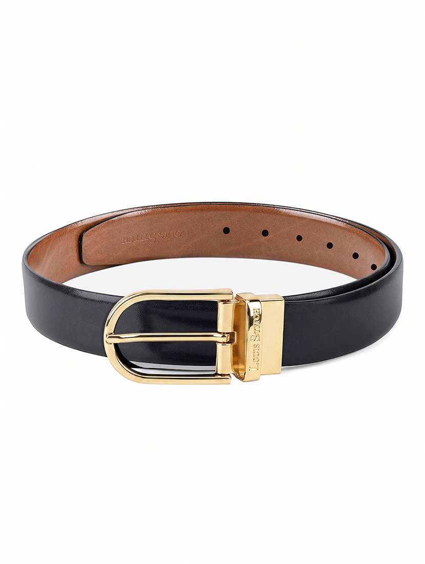 men pin buckle reversible leather belt - 21762063 -  Standard Image - 2