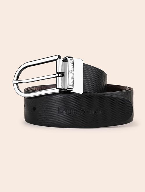men pin buckle leather belt - 21762096 - Standard Image - 0