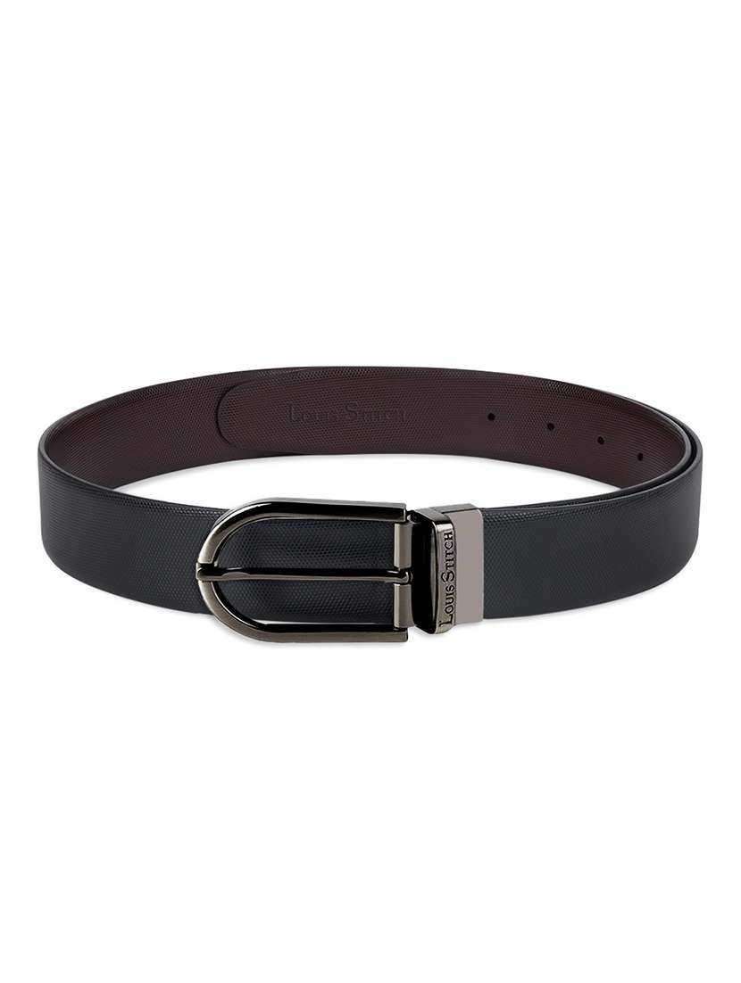 men pin buckle leather belt - 21762097 - Standard Image - 2