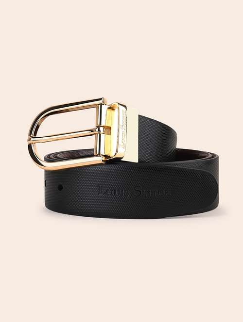 men pin buckle leather belt - 21762098 - Standard Image - 0