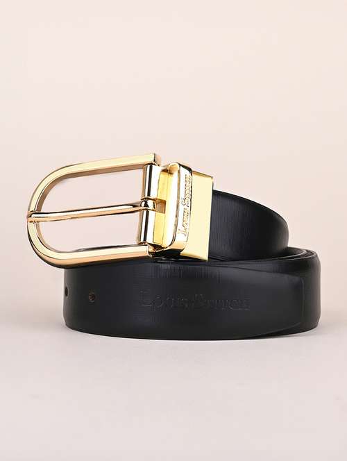 men pin buckle reversible leather belt - 21762134 - Standard Image - 0