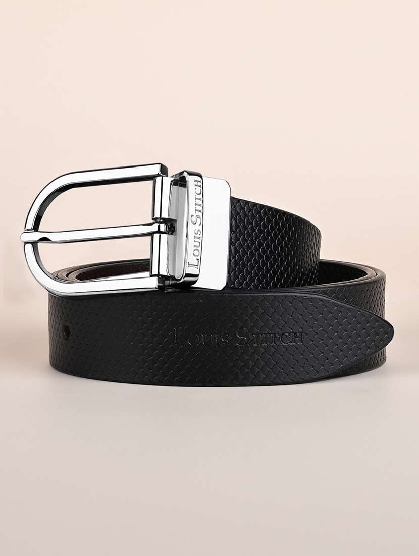 men textured pin buckle belt - 21762174 - Zoom Image - 0