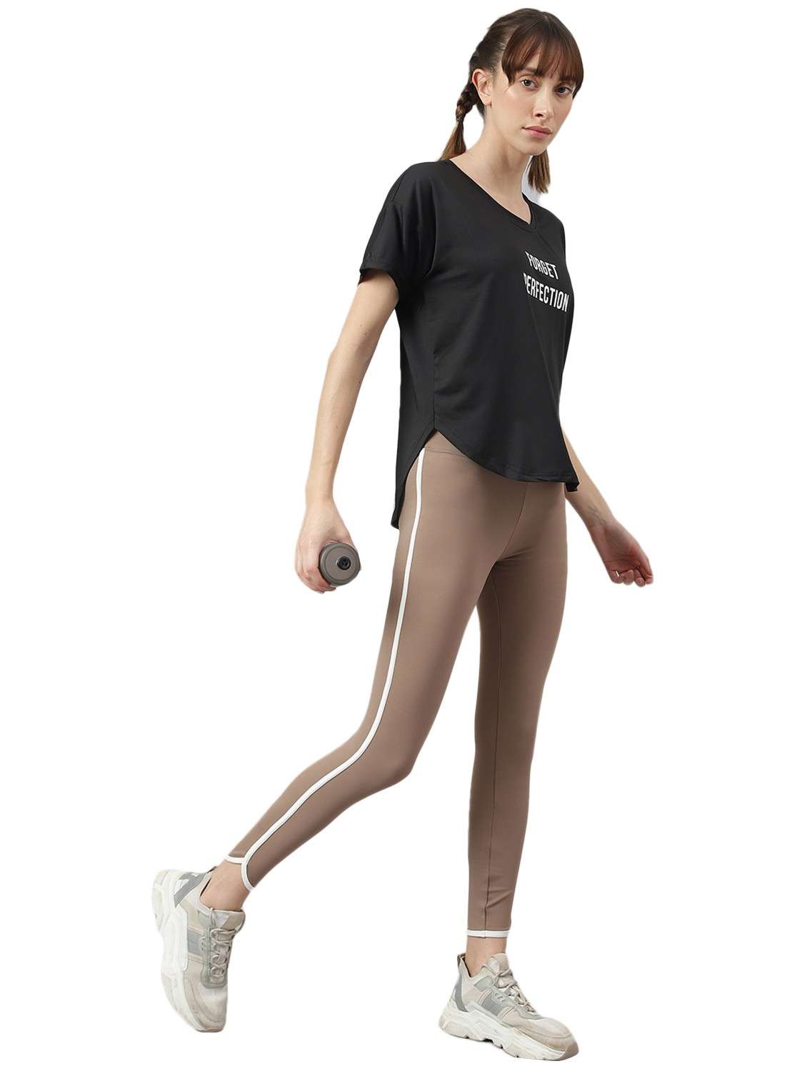 women printed dri-fit high low sports t-shirt - 21762380 -  Standard Image - 2