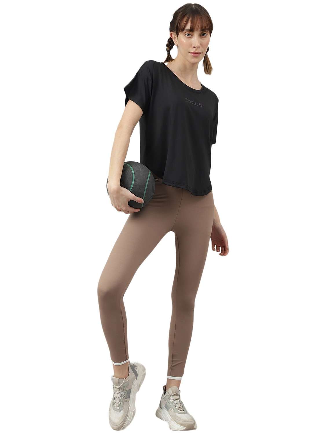 women printed dri-fit high low sports t-shirt - 21762397 -  Standard Image - 2