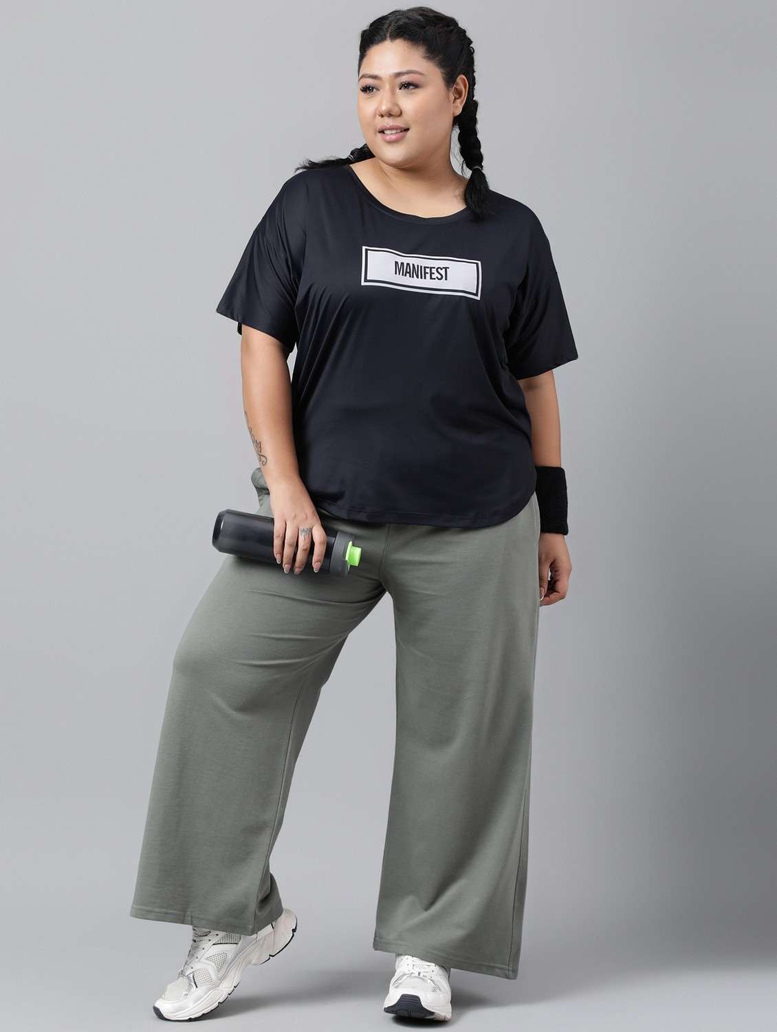 women plus size printed dri-fit sports t-shirt - 21762432 -  Standard Image - 2