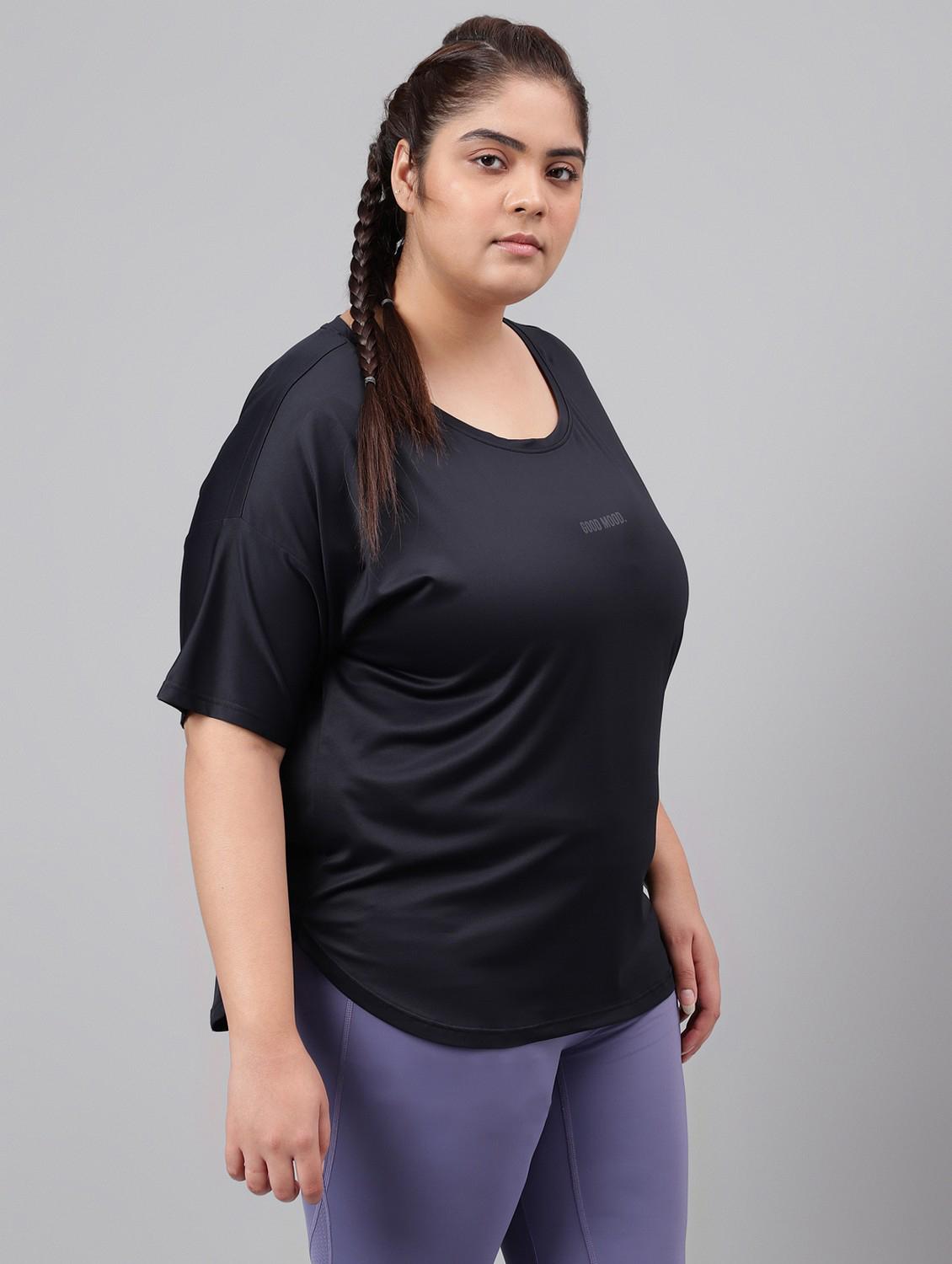 women plus size printed dri-fit sports t-shirt - 21762453 - Standard Image - 2