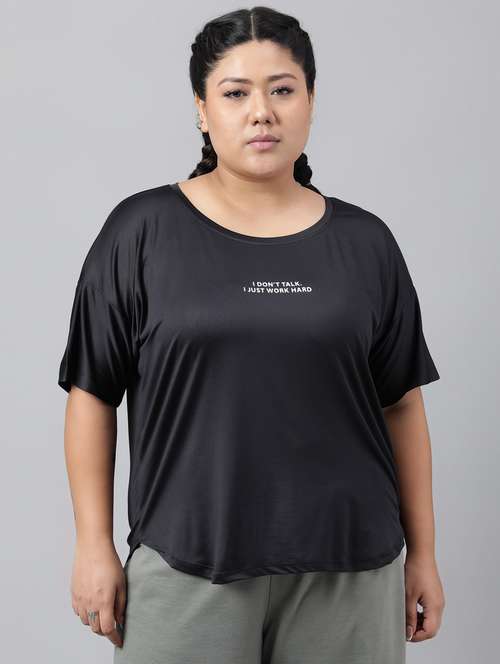 women plus size printed dri-fit sports t-shirt - 21762514 -  Standard Image - 0