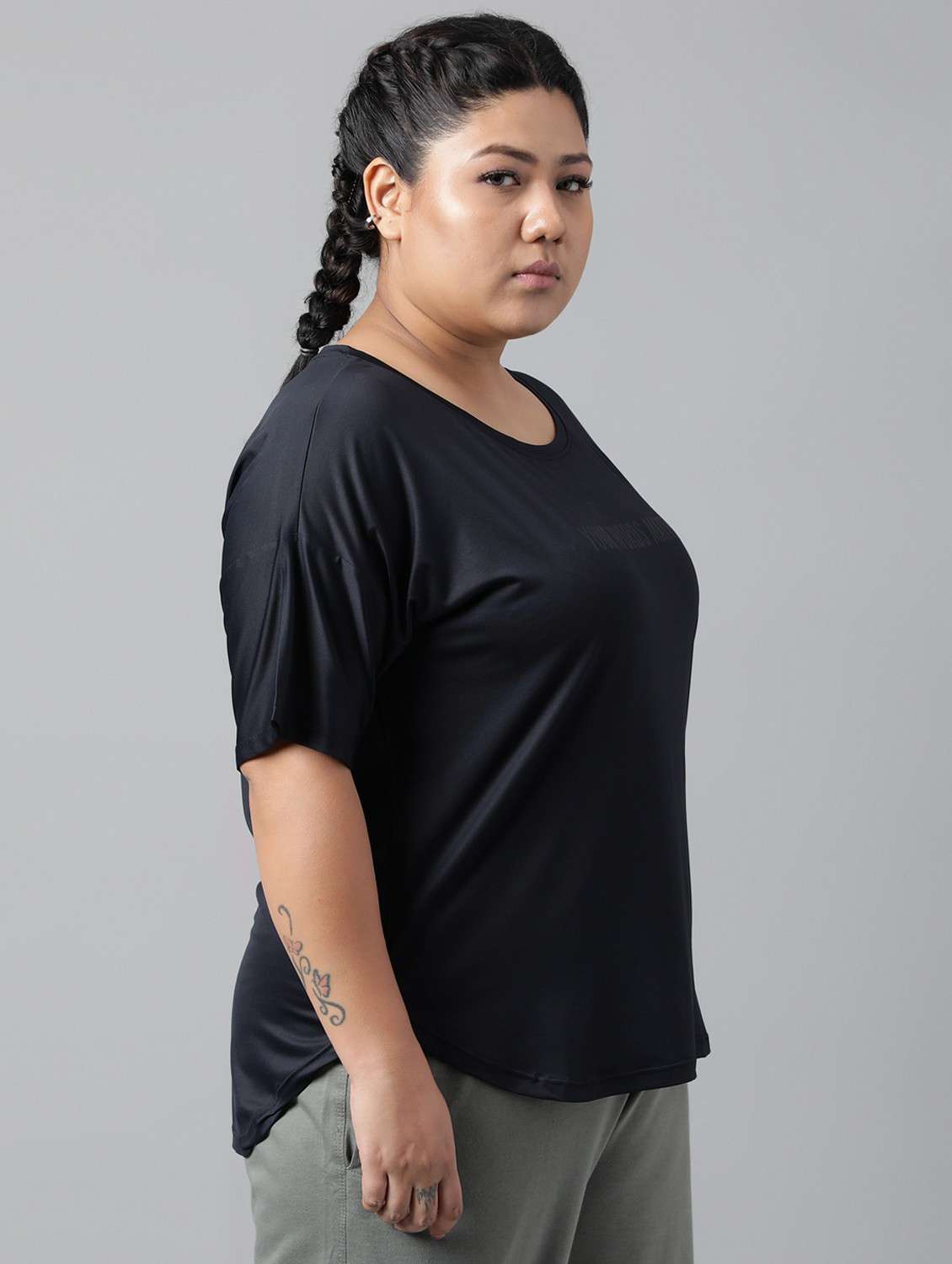 women plus size printed dri-fit sports t-shirt - 21762540 -  Standard Image - 2