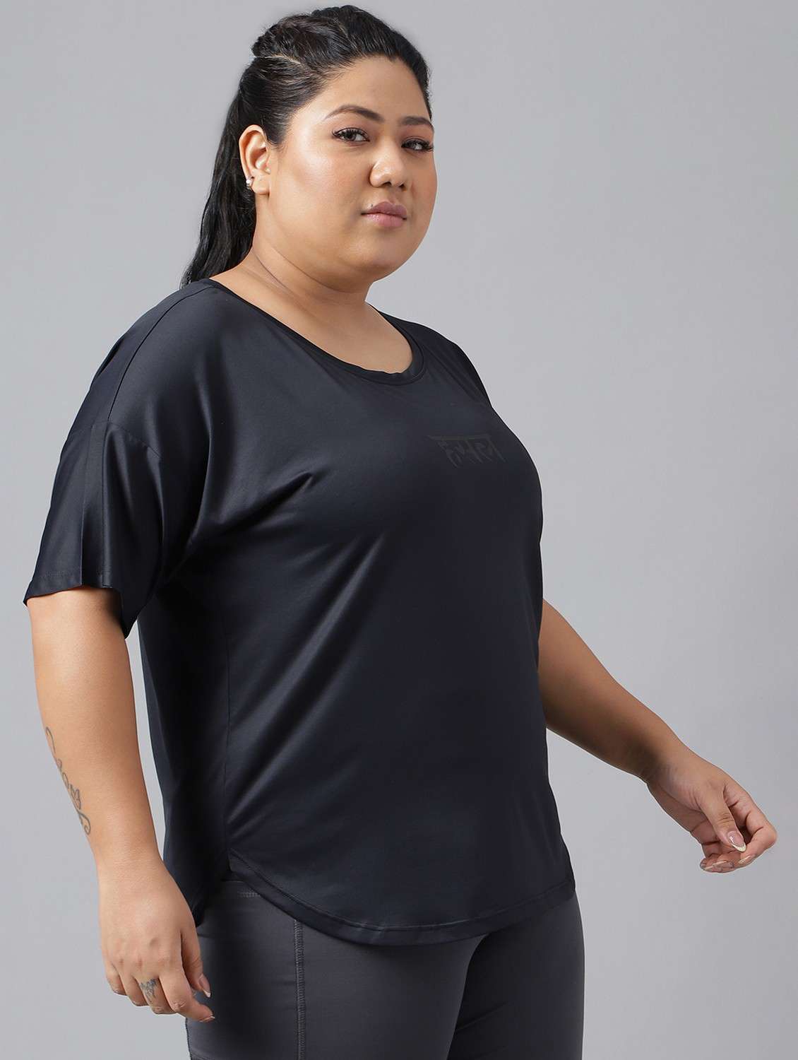 women plus size printed dri-fit sports t-shirt - 21762543 -  Standard Image - 2