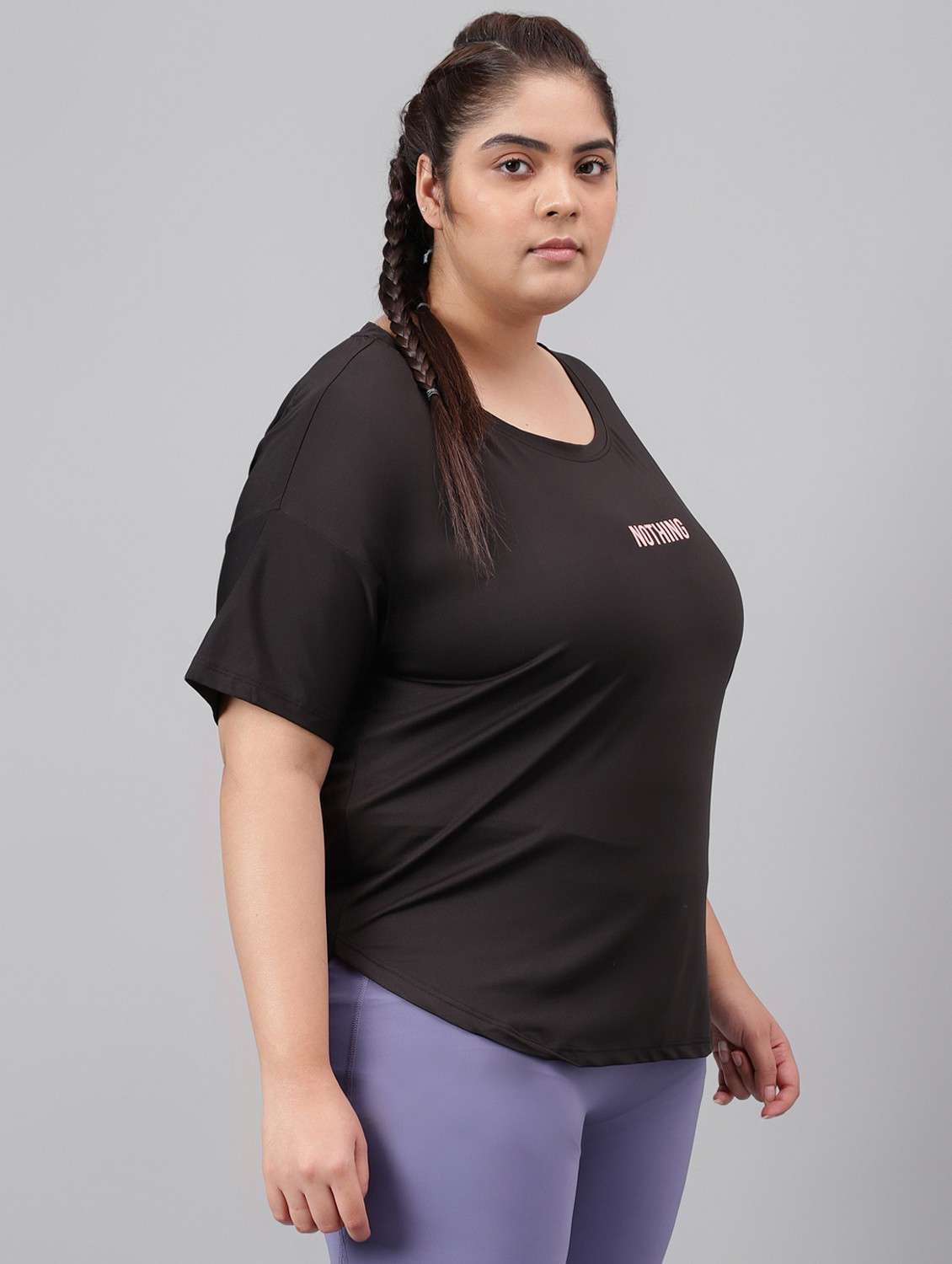 women plus size printed dri-fit sports t-shirt - 21762549 -  Standard Image - 2