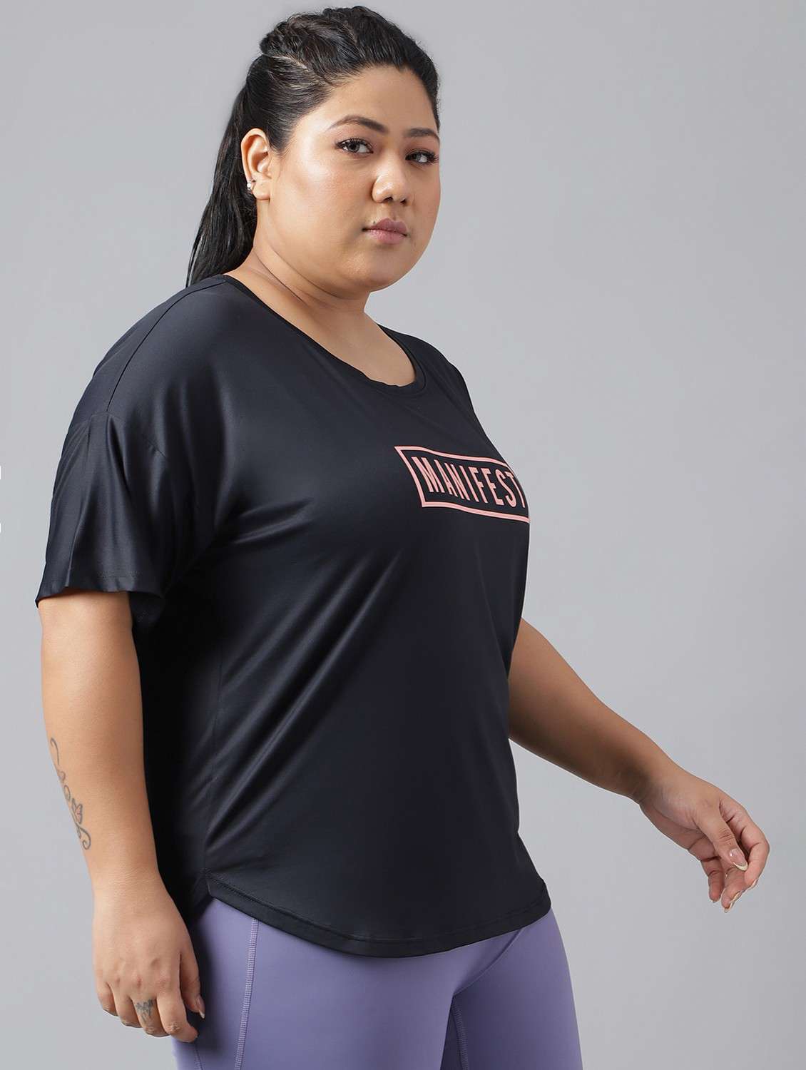women plus size printed dri-fit sports t-shirt - 21762554 -  Standard Image - 2
