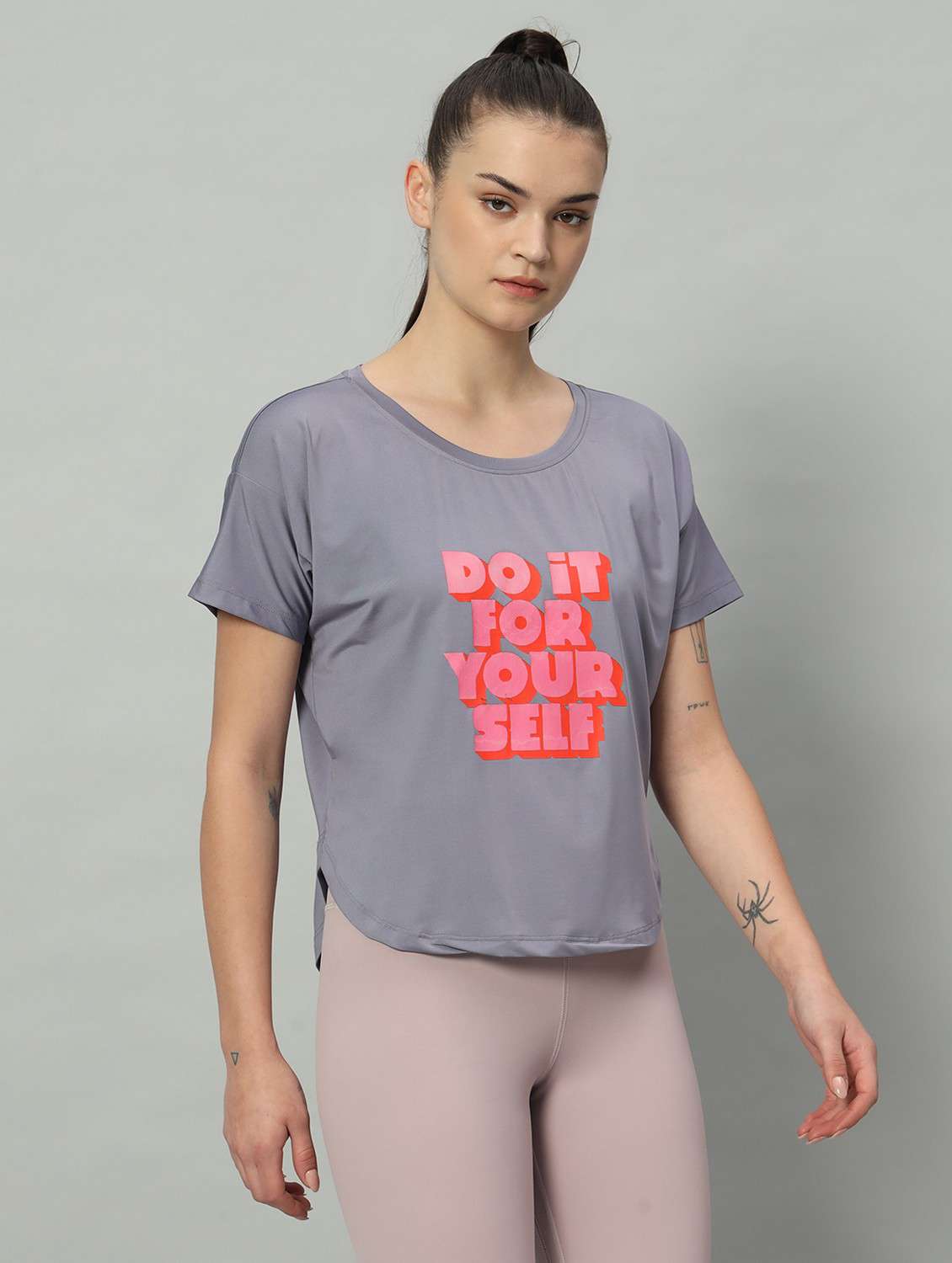 women printed dri-fit sports t-shirt - 21762569 -  Standard Image - 2
