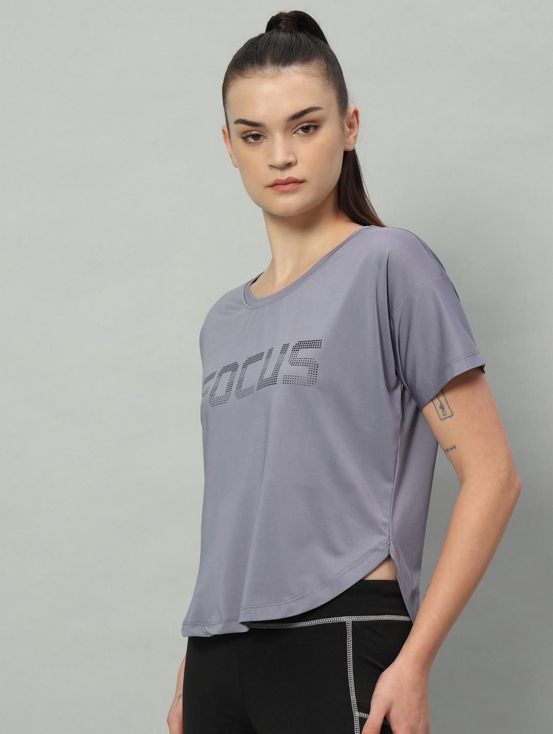 women printed dri-fit sports t-shirt - 21762570 - Standard Image - 2