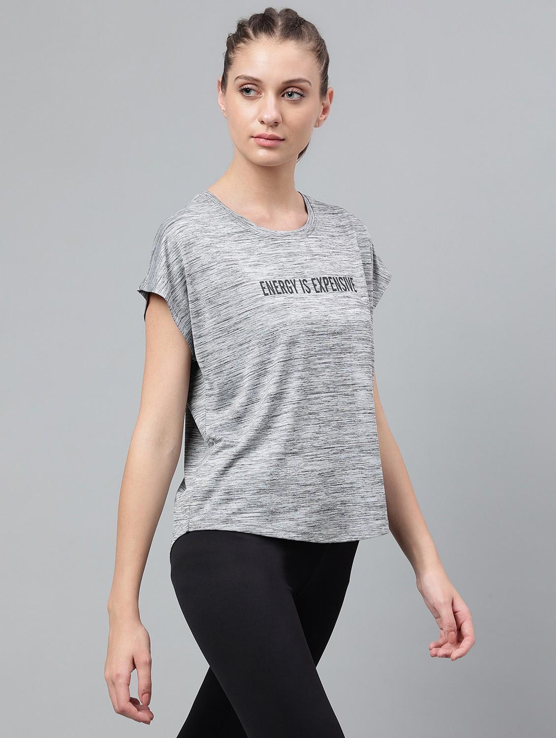 women printed dri-fit sports t-shirt - 21762573 - Standard Image - 2