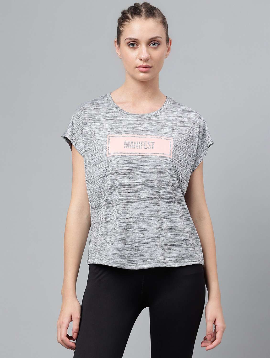 women printed dri-fit sports t-shirt
