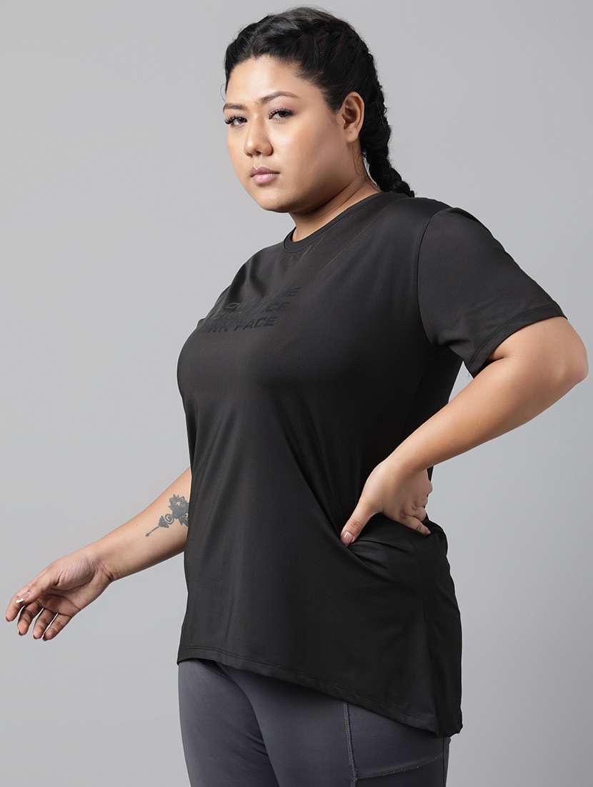 women plus size printed dri-fit sports t-shirt - 21762774 -  Standard Image - 2