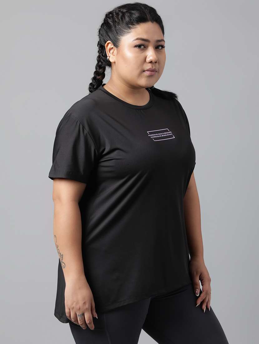 women plus size printed dri-fit sports t-shirt - 21762789 -  Standard Image - 2