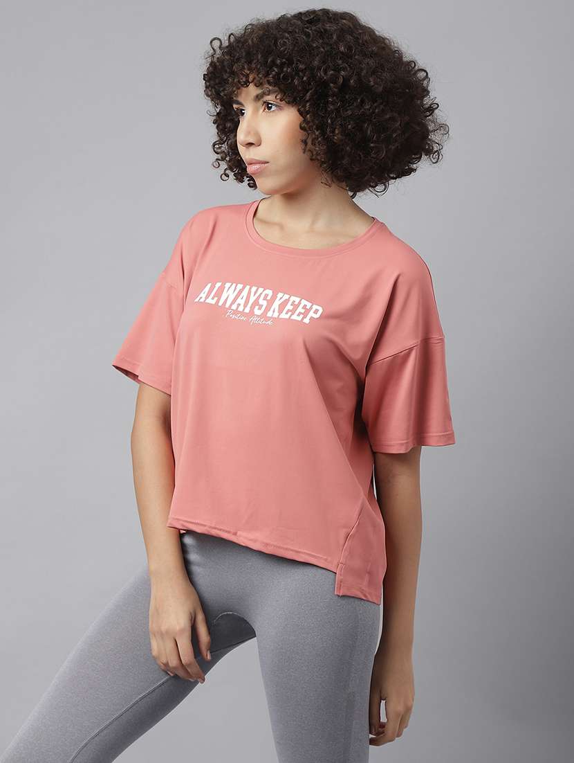 women printed dri-fit sports t-shirt - 21762794 -  Standard Image - 2