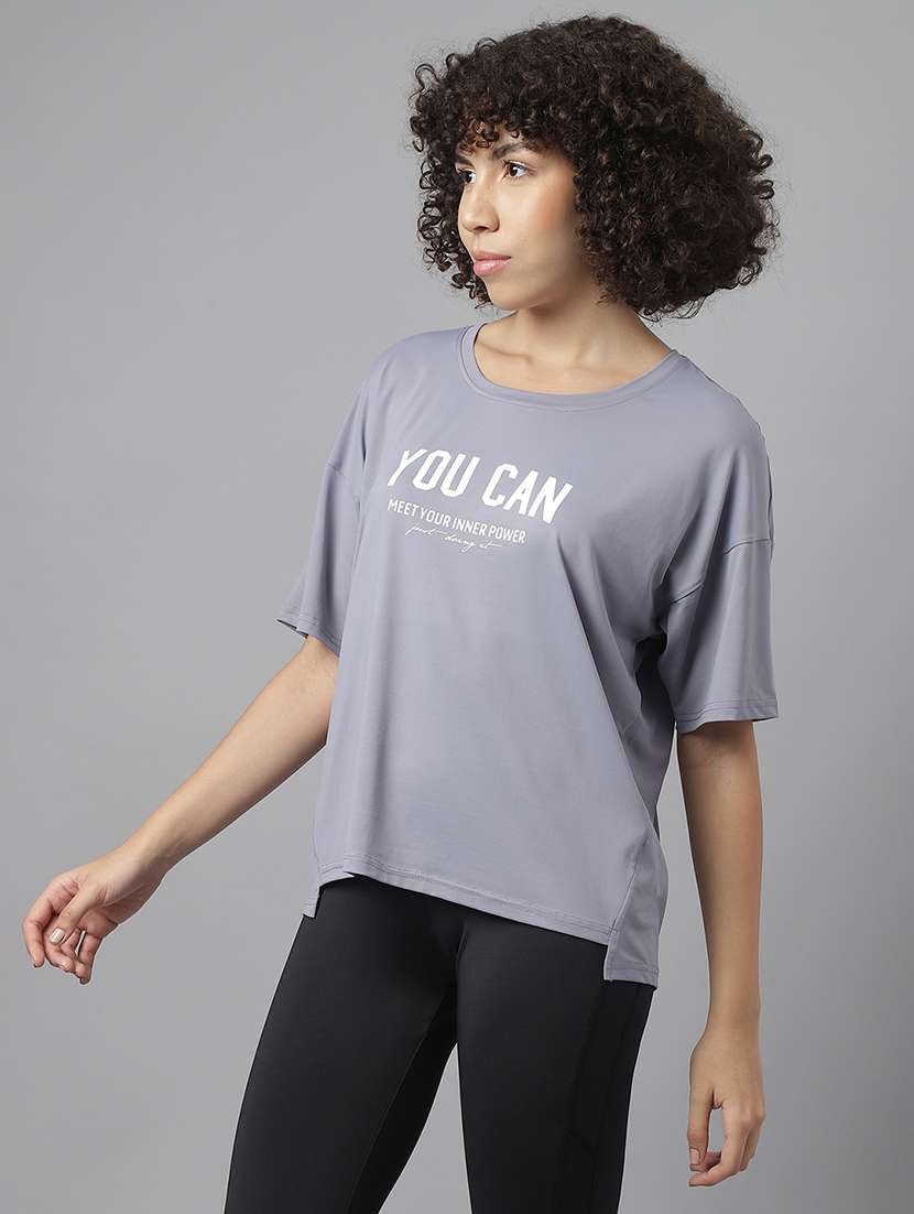 women printed dri-fit sports t-shirt - 21762795 -  Standard Image - 2