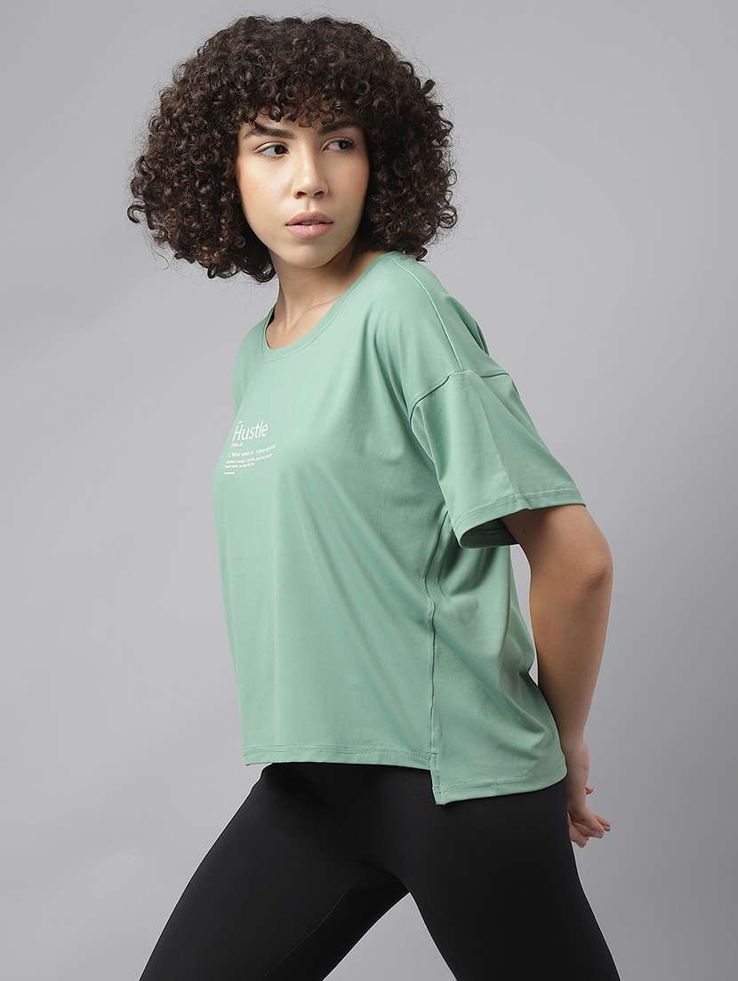 women printed dri-fit sports t-shirt - 21762799 -  Standard Image - 2