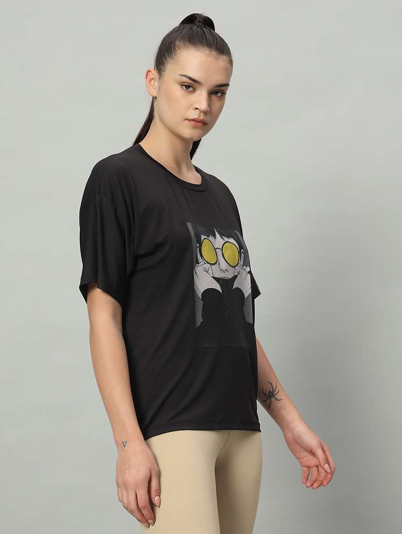 women printed dri-fit sports t-shirt - 21762806 -  Standard Image - 2