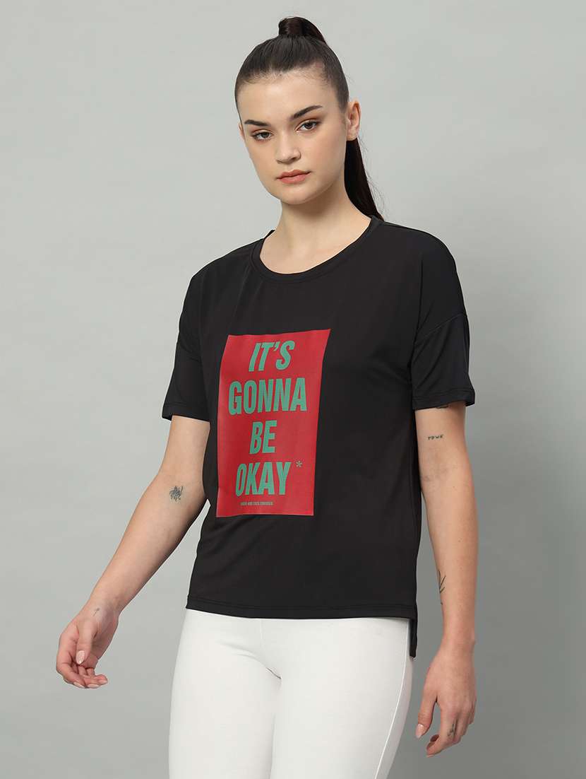 women printed dri-fit sports t-shirt - 21762815 -  Standard Image - 2