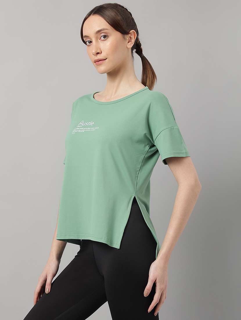 women printed dri-fit sports t-shirt - 21762846 -  Standard Image - 2