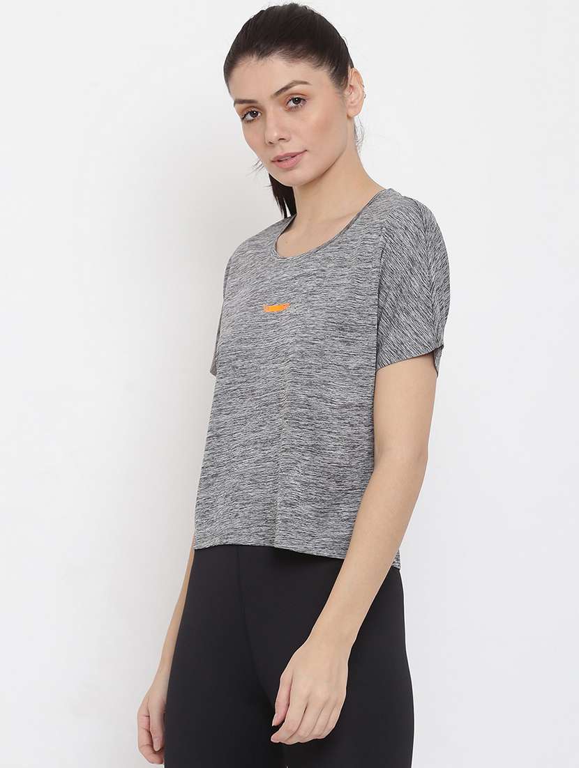 women printed short sleeves sports t-shirt - 21762883 -  Standard Image - 2