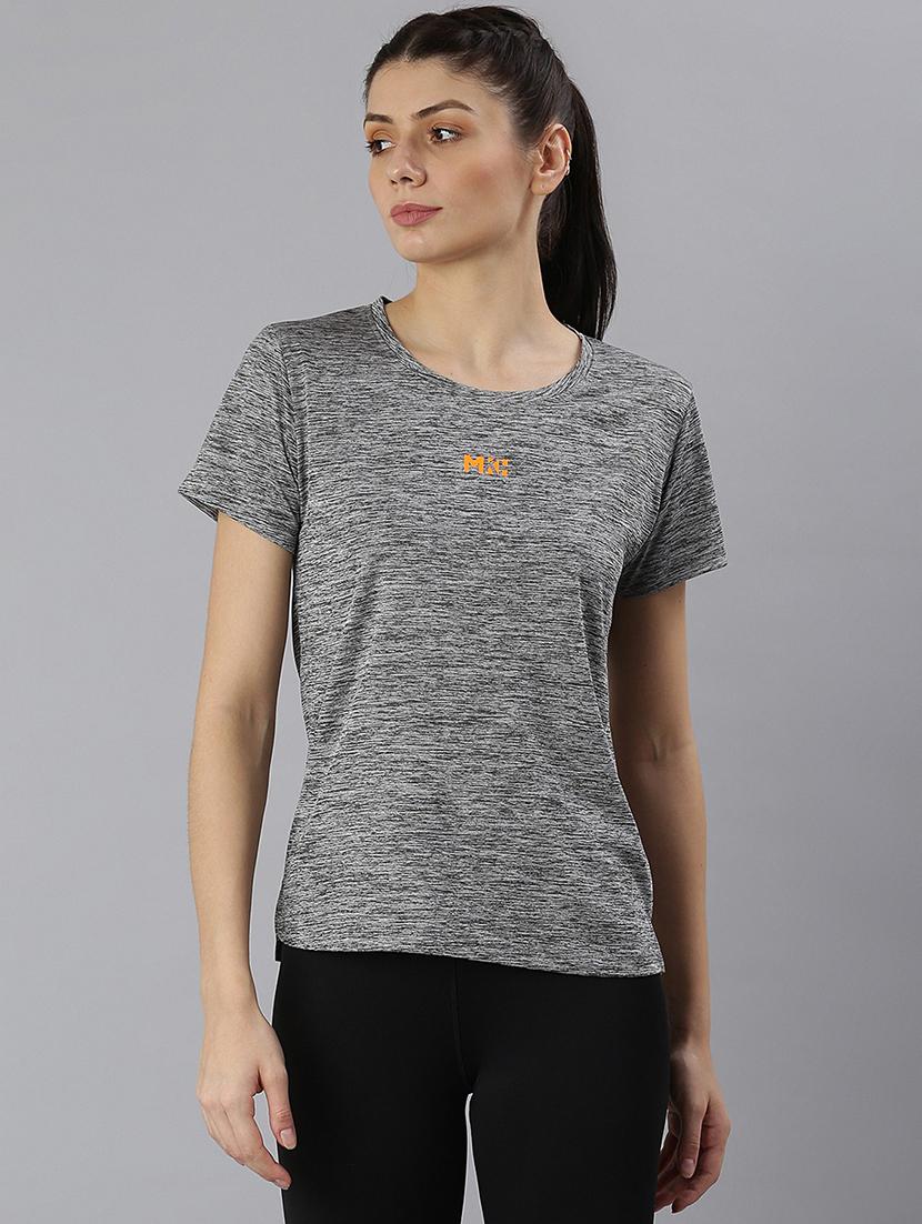 women printed short sleeves sports t-shirt - 21762899 - Zoom Image - 0