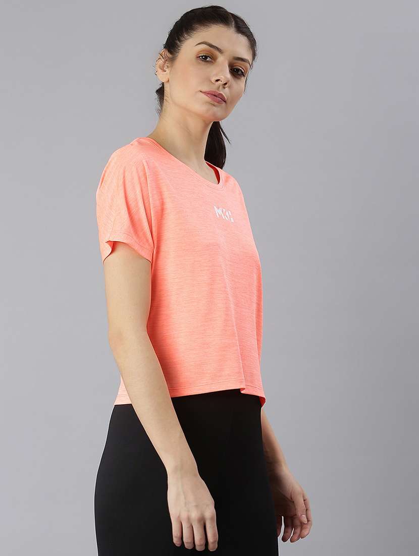 women printed short sleeves sports t-shirt - 21762901 -  Standard Image - 2