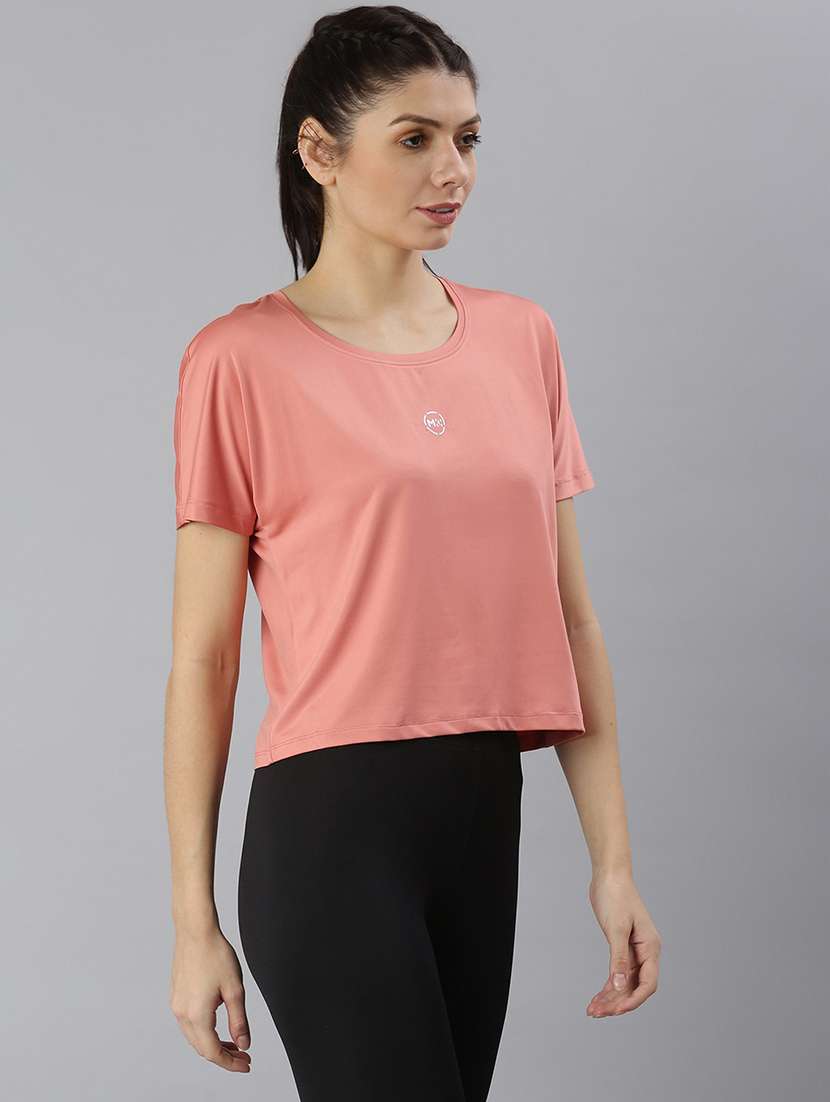 women printed short sleeves sports t-shirt - 21762903 -  Standard Image - 2