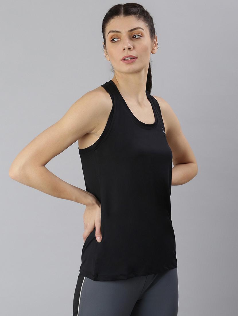women solid sleeveeless sports t-shirt - 21762904 -  Standard Image - 2