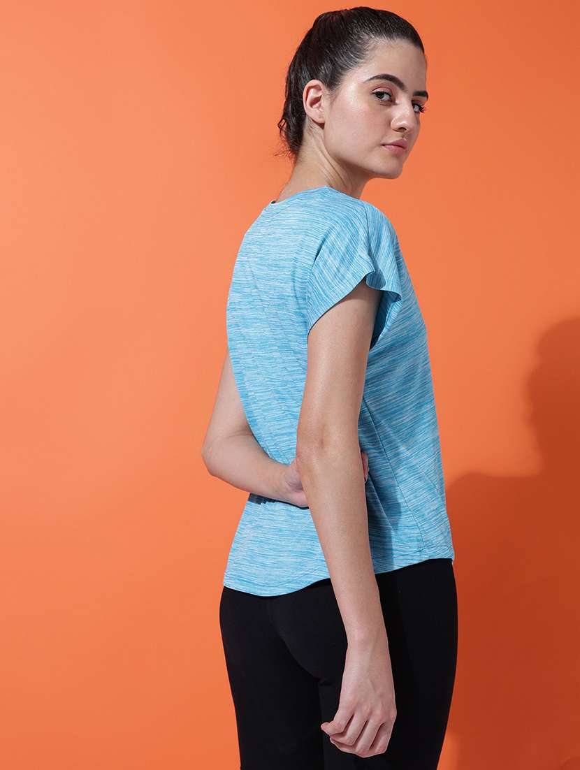 women typography print relaxed fit dri-fit t-shirt - 21762914 -  Standard Image - 2