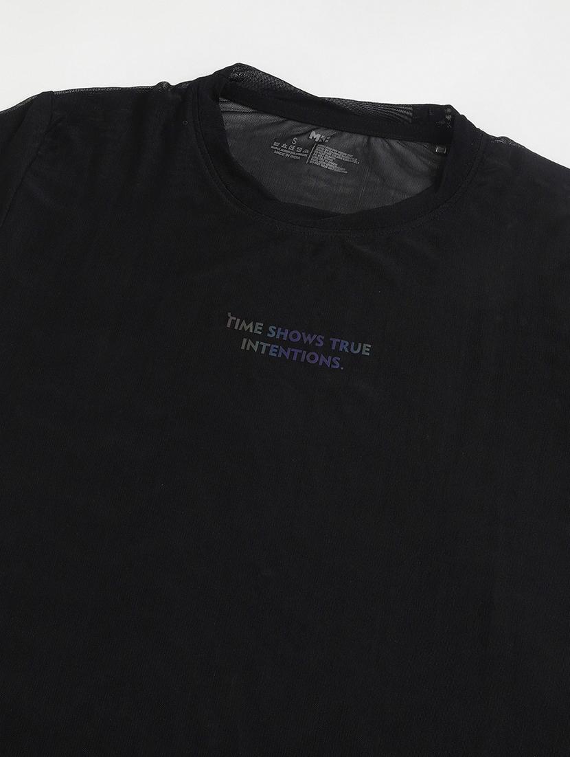 women typography printed relaxed fit dri-fit t-shirt - 21763174 - Standard Image - 7