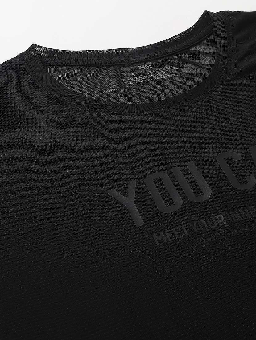 women typography printed relaxed fit dri-fit t-shirt - 21763233 -  Standard Image - 7