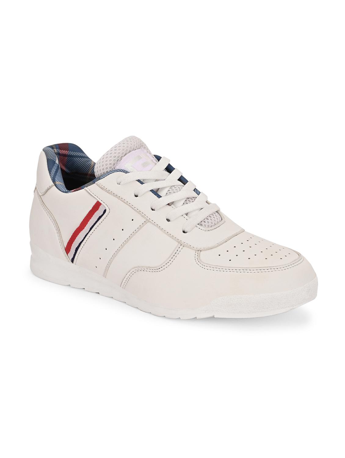 men white lace up sneaker - 21763308 - Standard Image - 2