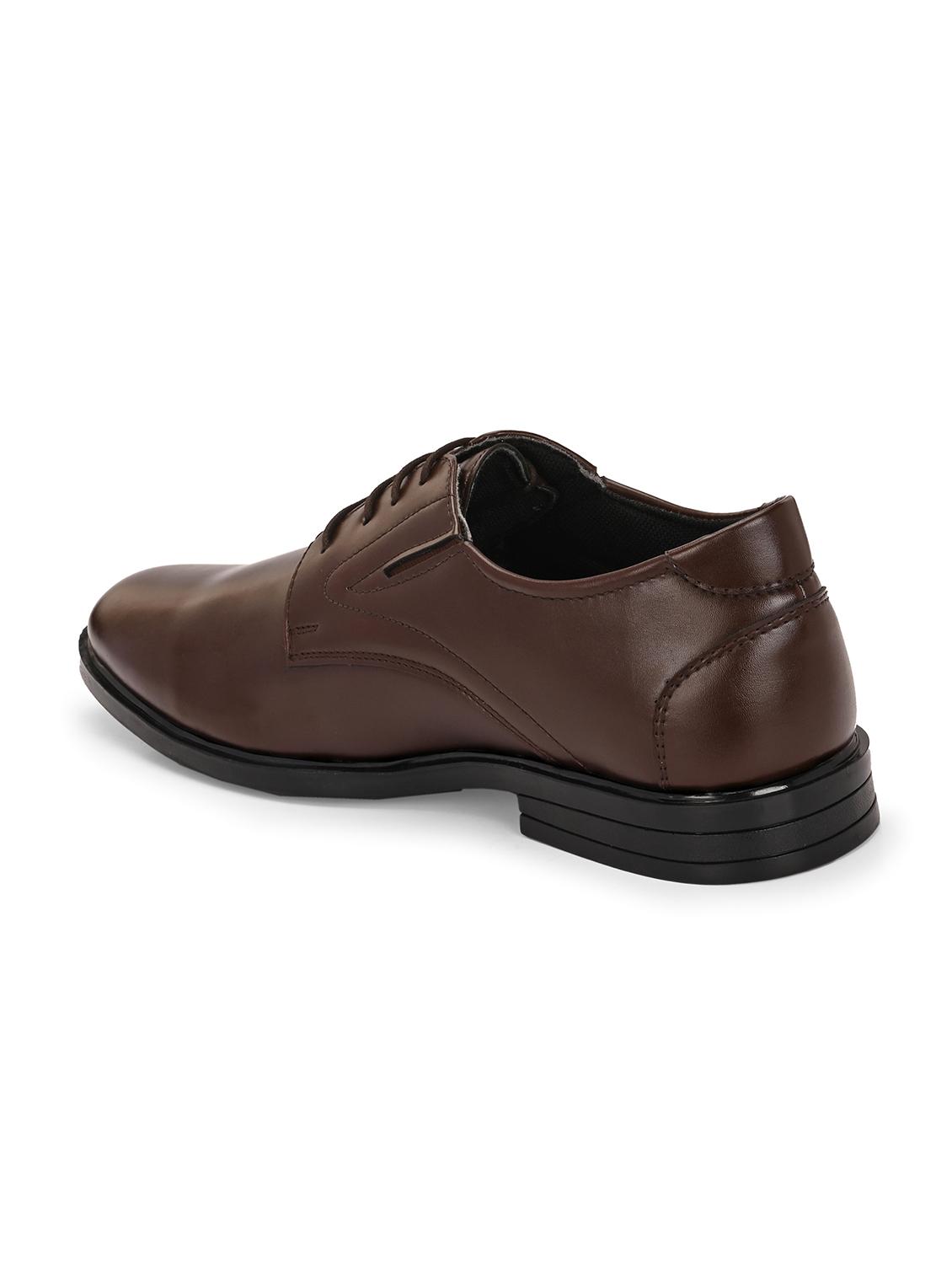 men brown lace-up derby - 21763310 - Standard Image - 2