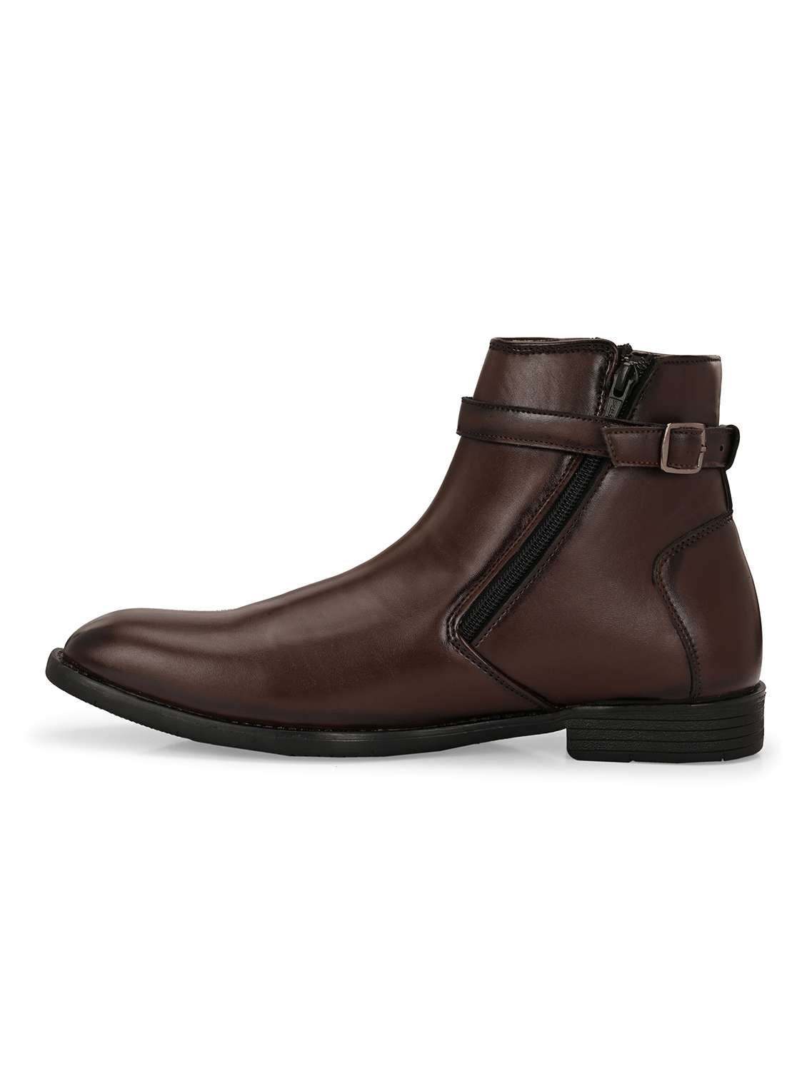 men brown high tops boot - 21763317 - Standard Image - 2