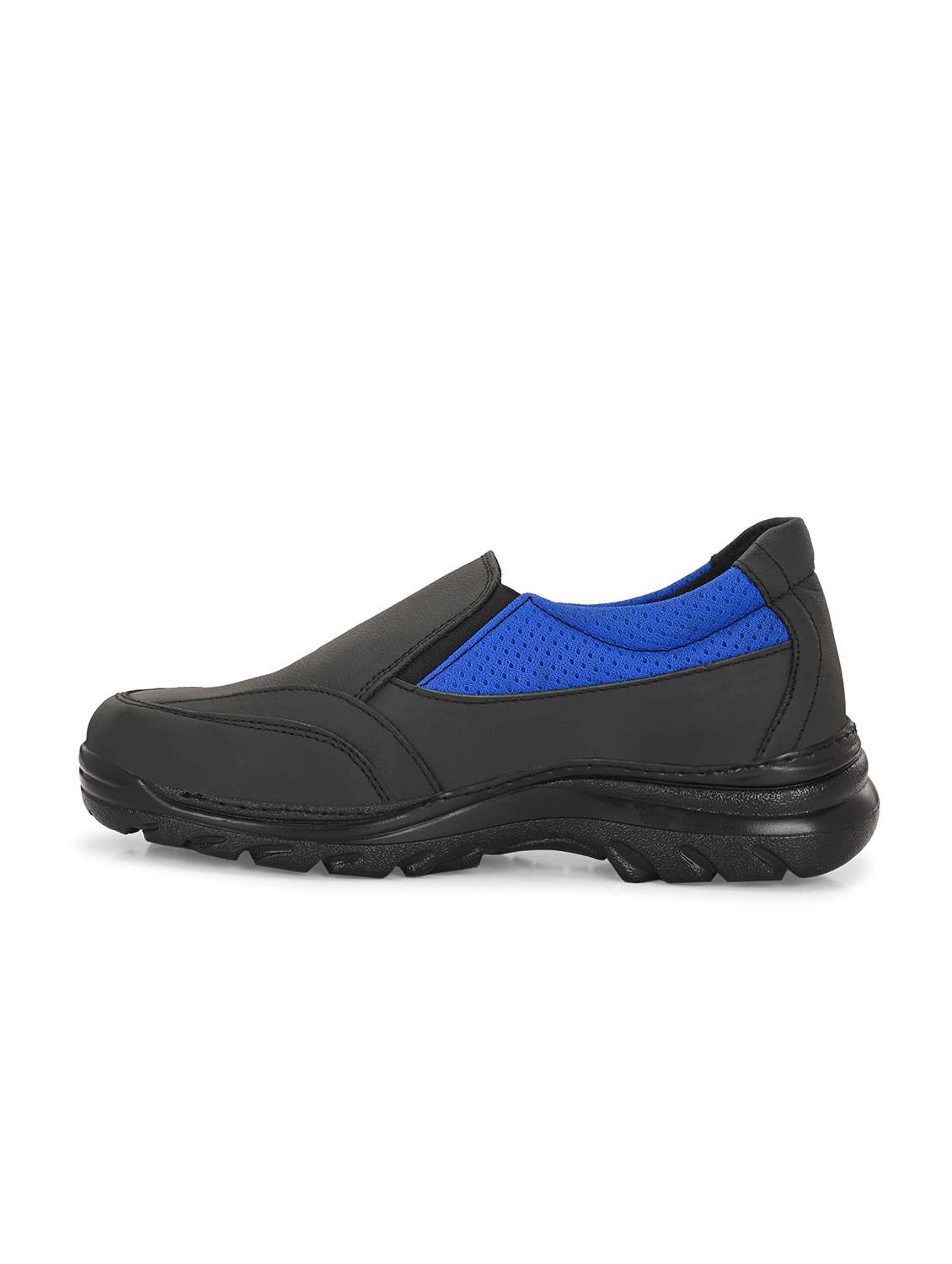 men black slip on casual shoes - 21763345 -  Standard Image - 2