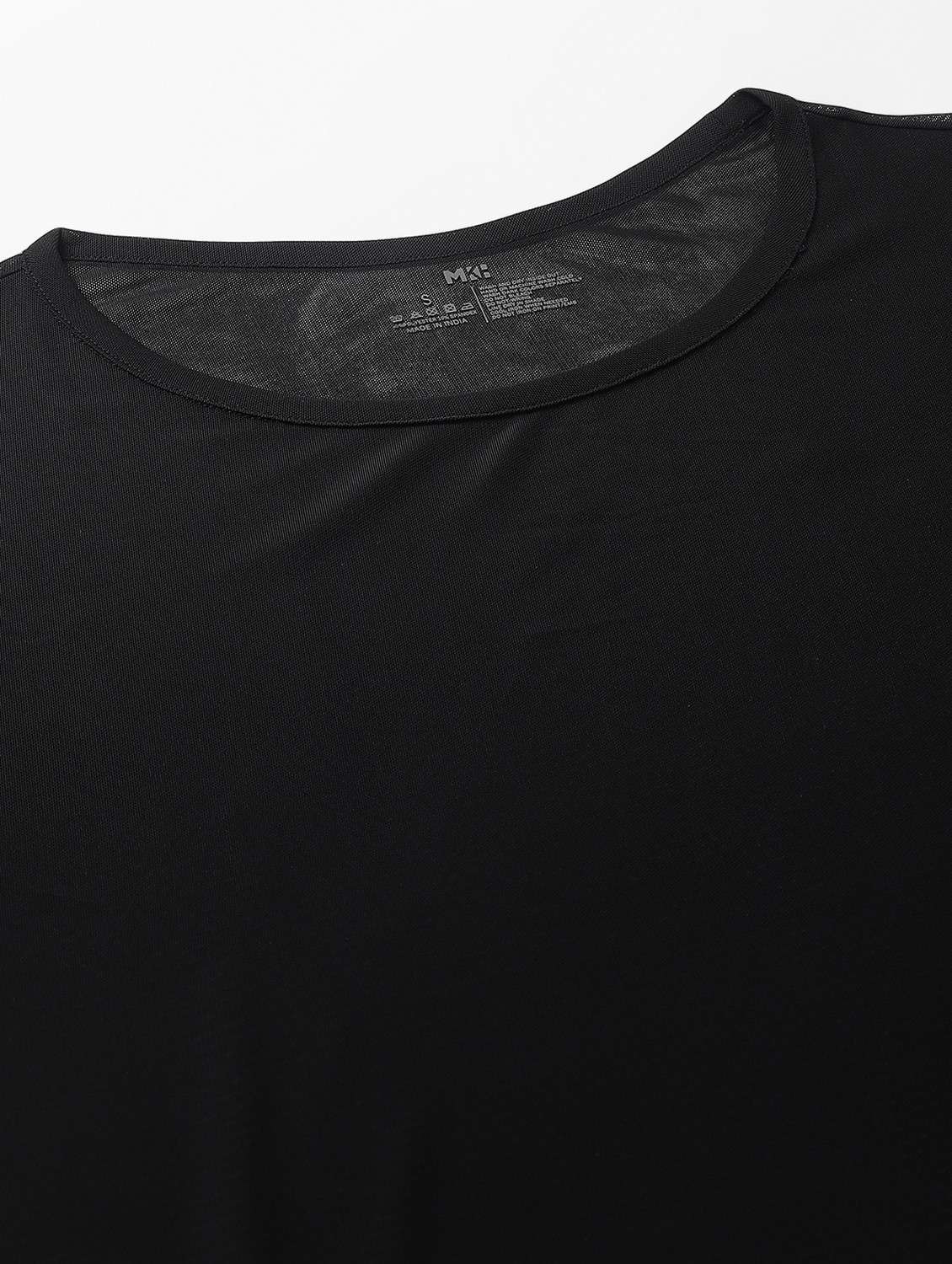 women black typographic round neck sport t-shirt - 21763398 -  Standard Image - 7