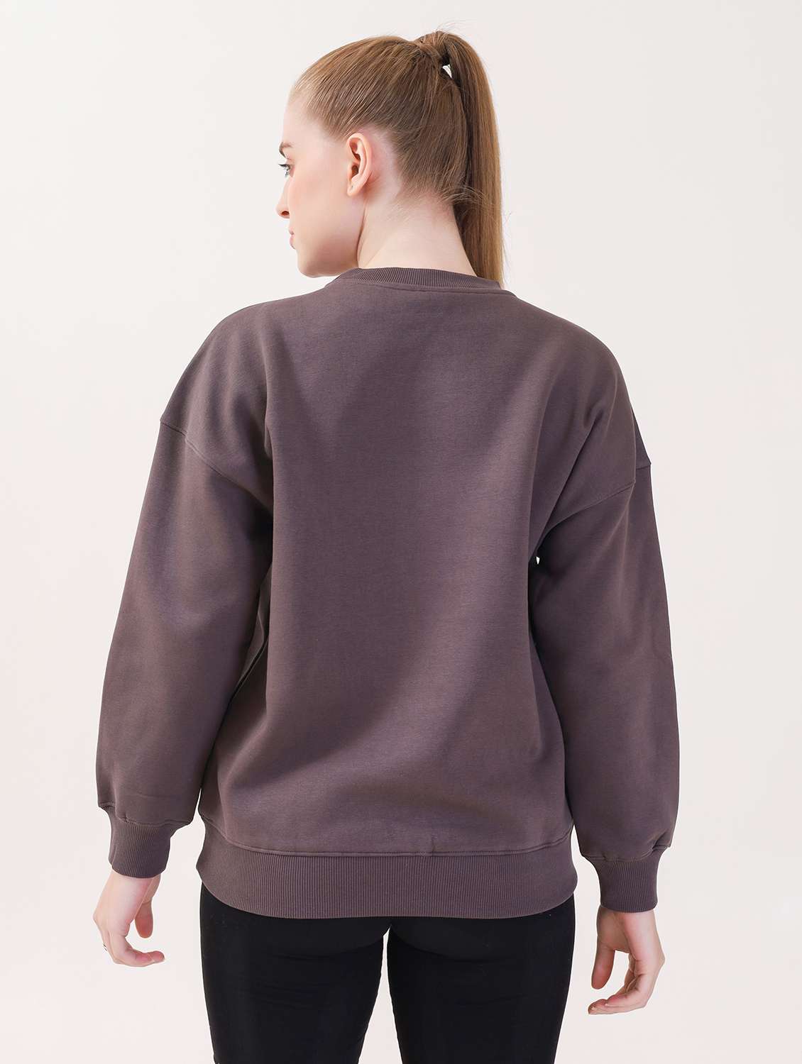 women long sleeve oversized sweatshirt - 21764146 -  Standard Image - 2