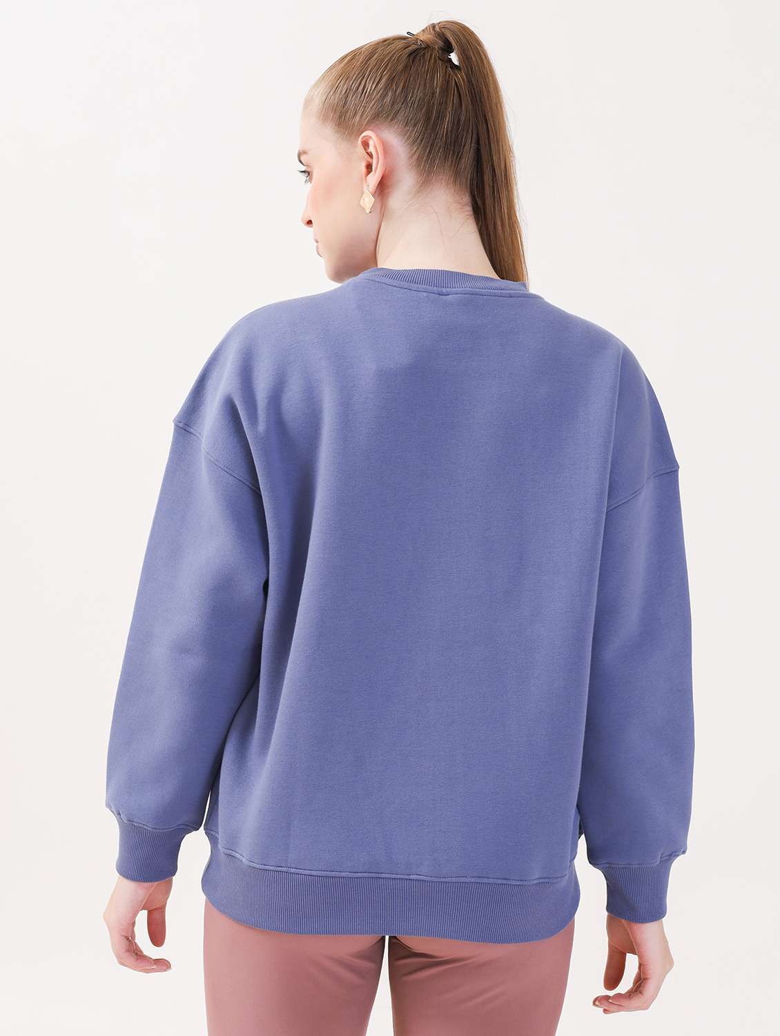 women long sleeve oversized sweatshirt - 21764147 -  Standard Image - 2